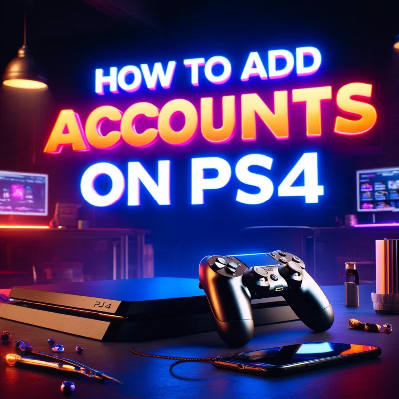 آموزش وارد کردن اکانت در PS4