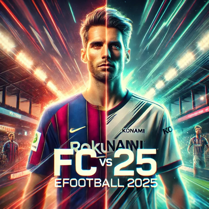 مقایسه FC 25 با eFootball 2025v